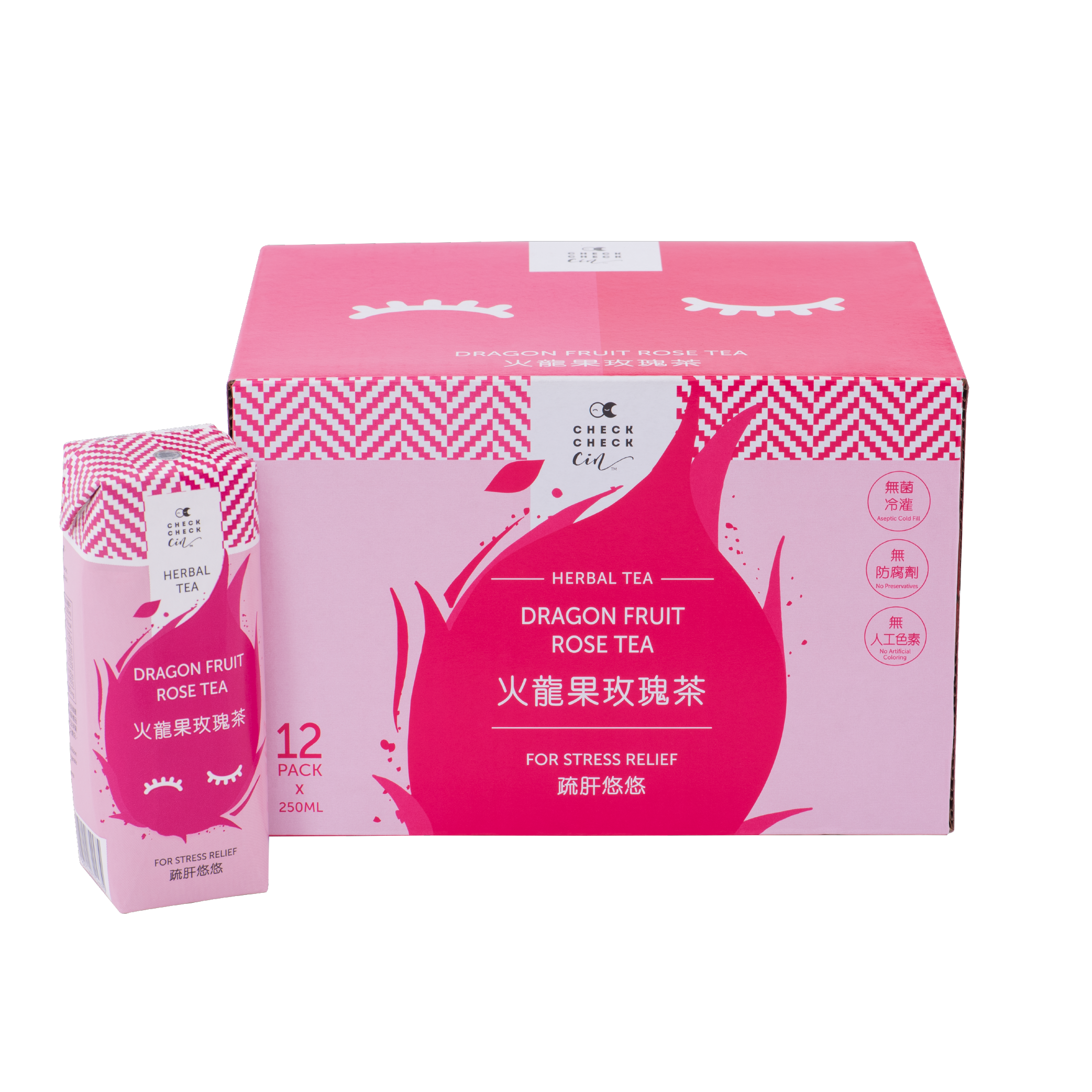 火龍果玫瑰茶