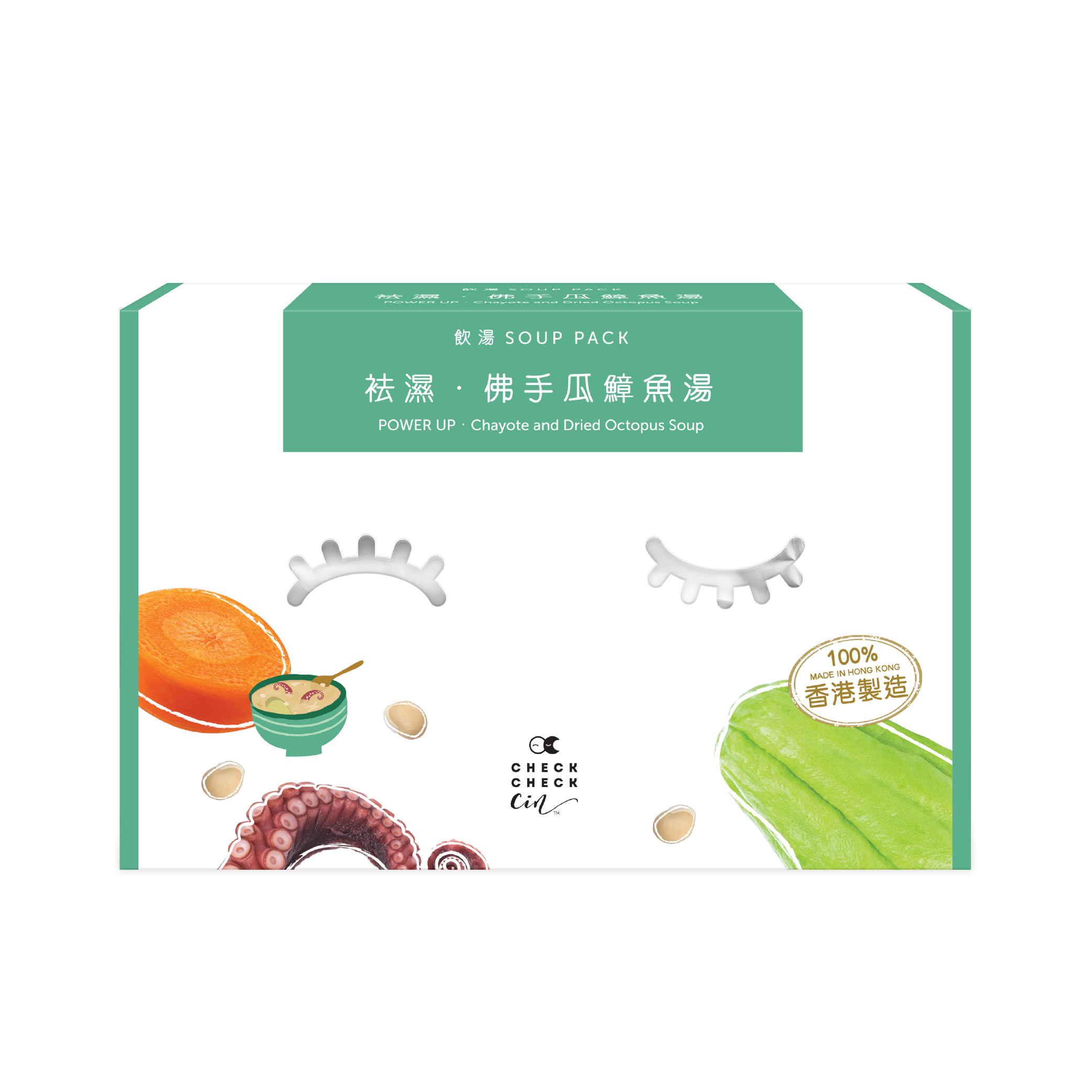 Dispel Dampness – Chayote and Dried Octopus Soup