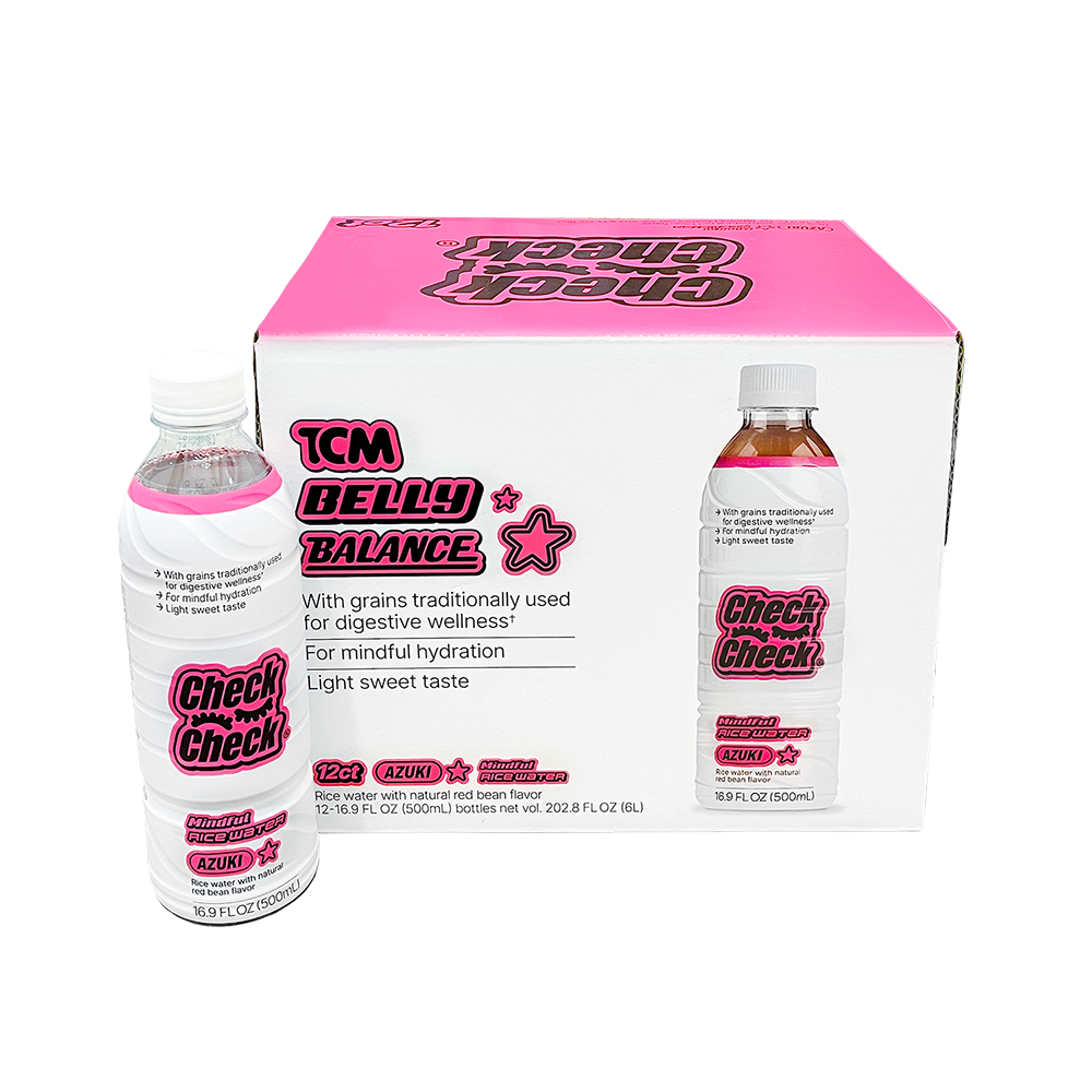 CheckCheck – Azuki Rice Water (500ml PET Bottle)