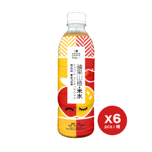 Apple Hawthorn Rice Water(500ml PET bottle) 6bottles